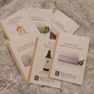 Bundle Of 6 Eminence Samples